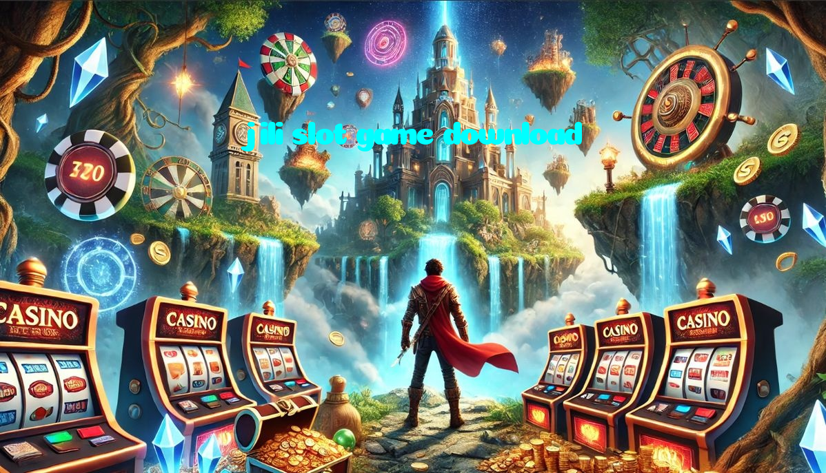 jili slot game download casino presented on mobile device in Pakistan with slots and live games